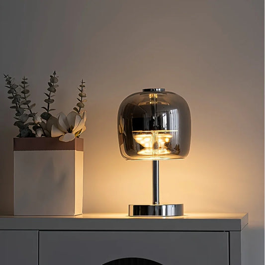 Glass Lamp with dimmer