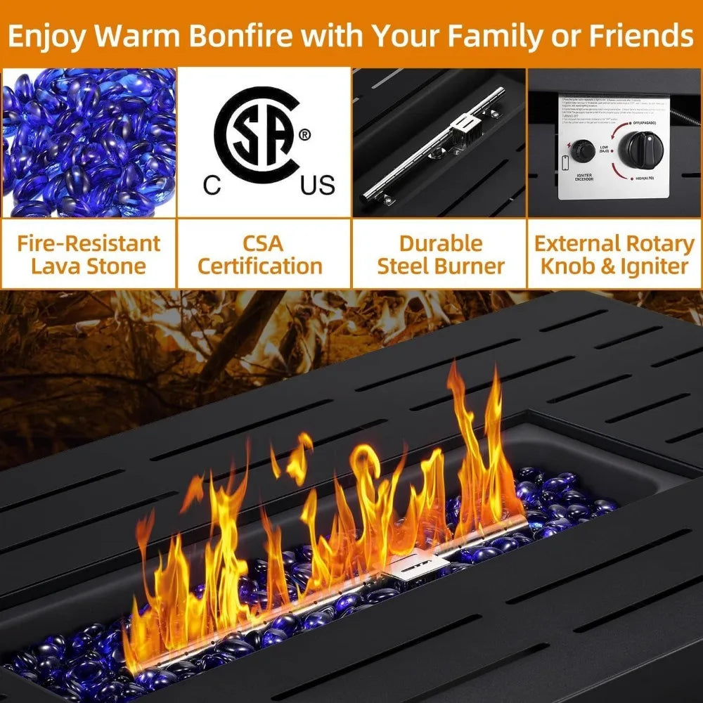 Propane Fire Pit Table