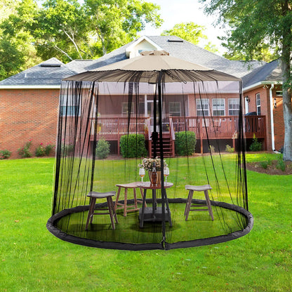 Mosquito Netting for the Umbrella