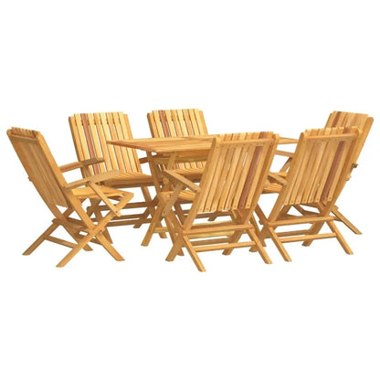 Natural Teak Dining Set