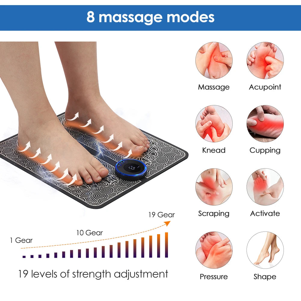 Electrostimulator Massage Mat