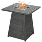 Square Fire Pit Table